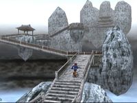 une photo d'Ã©cran de Skies of Arcadia Legends sur Nintendo Gamecube